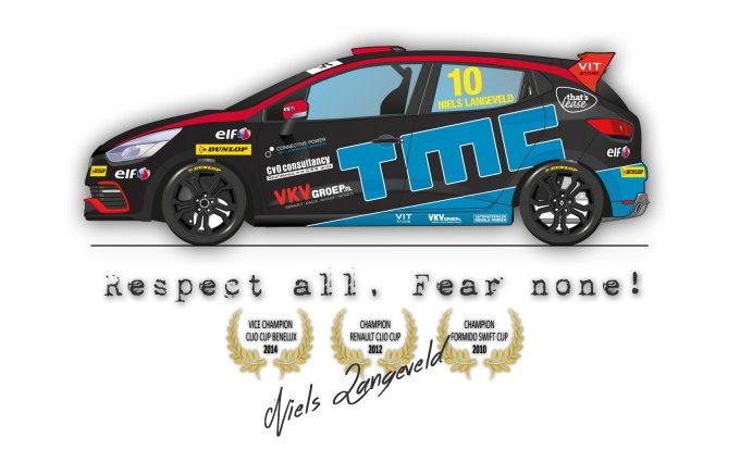 Niels Langeveld Clio new livery